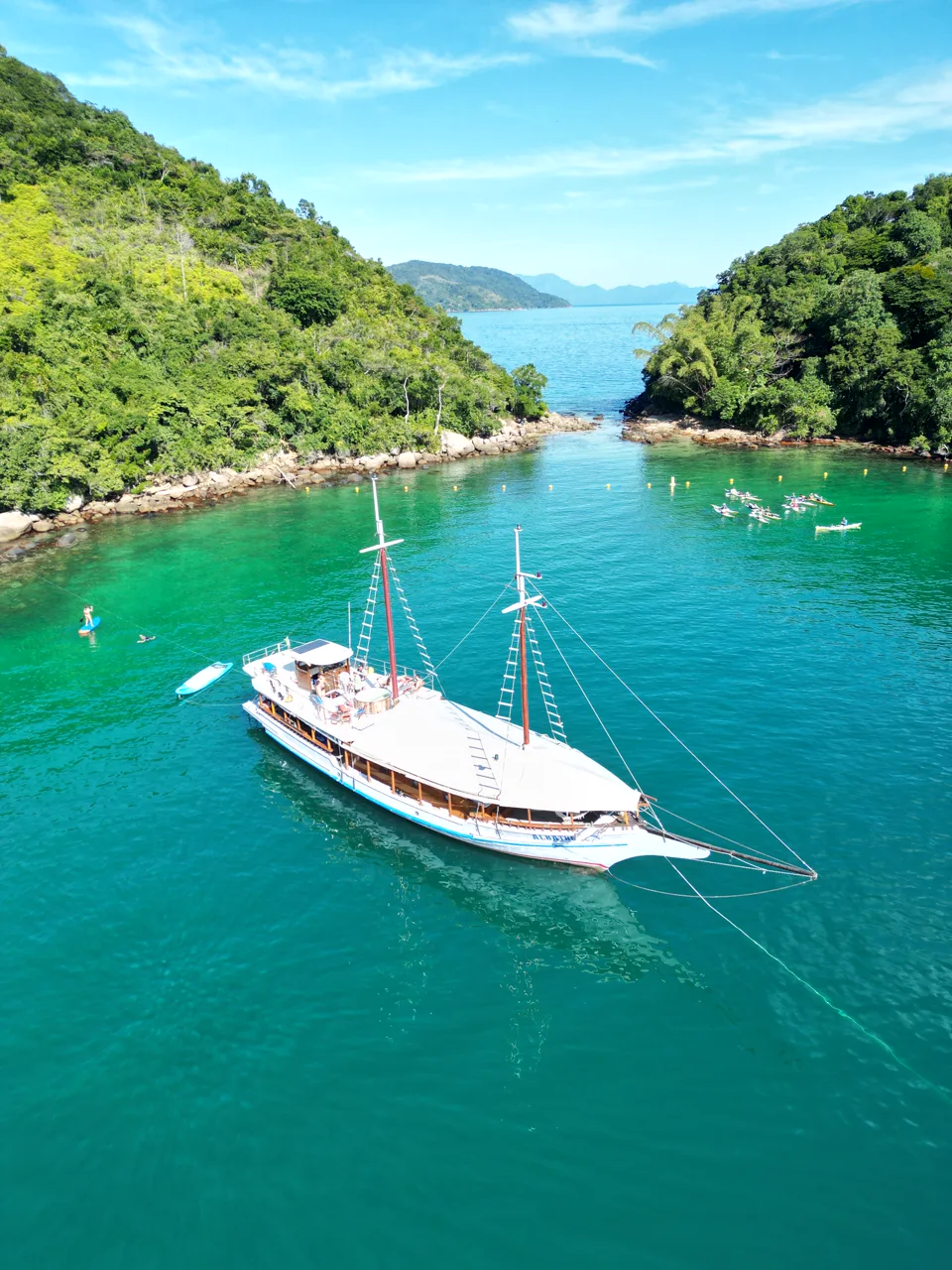 Ilha Grande — Costa Verde, destino das expedições do Albatroz saindo de Paraty